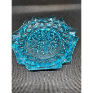 LG Wright Moon N Star Aqua Ashtray 1968